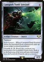 Magic the Gathering Card - Canoptek Tomb Sentinel - MTG Circle
