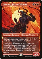 Magic the Gathering Card - Moraug, Fury of Akoum - MTG Circle