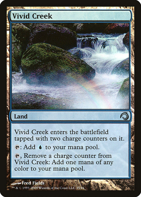 Magic the Gathering Card - Vivid Creek - MTG Circle
