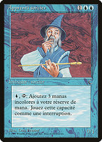 Magic the Gathering Card - Apprentice Wizard - MTG Circle