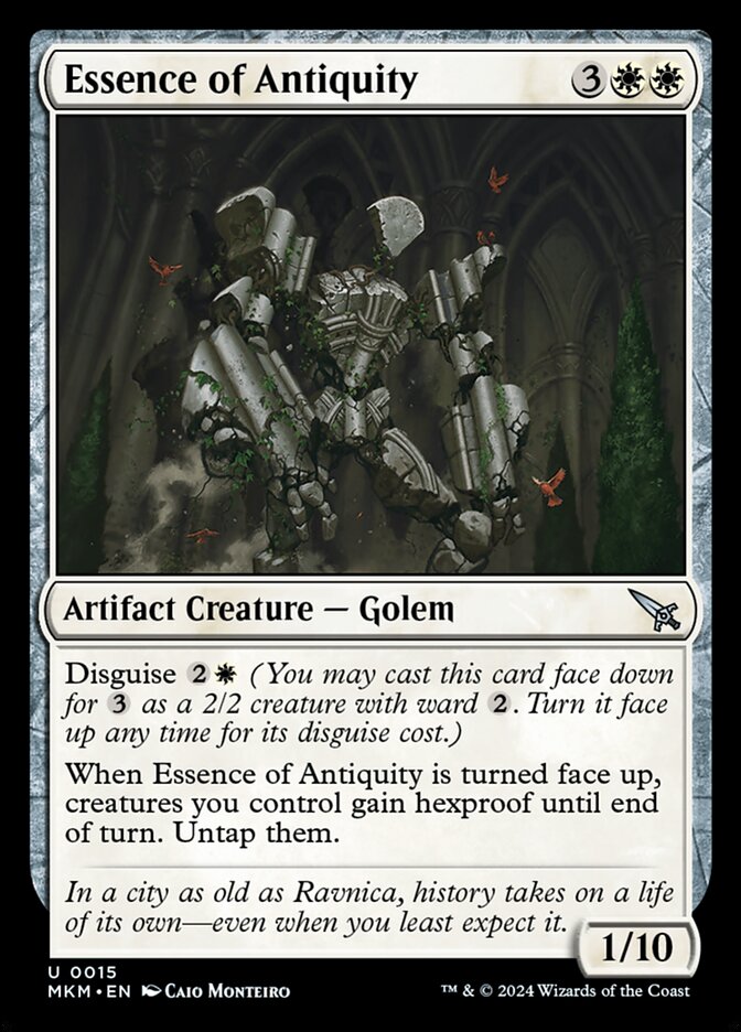 Magic the Gathering Card - Essence of Antiquity - MTG Circle