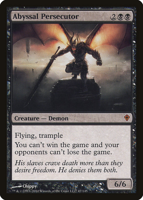 Magic the Gathering Card - Abyssal Persecutor - MTG Circle