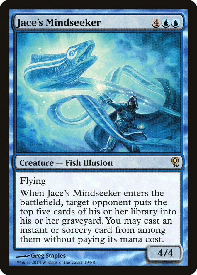 Magic the Gathering Card - Jace's Mindseeker - MTG Circle