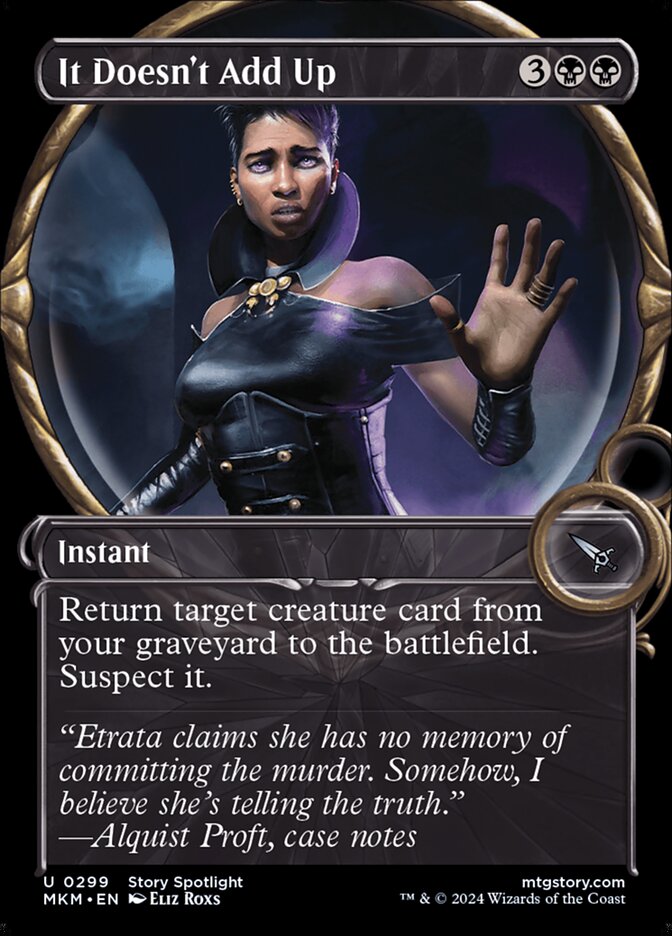 Magic the Gathering Card - It Doesn't Add Up - MTG Circle