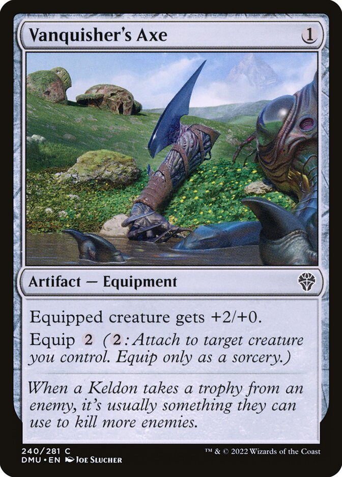 Magic the Gathering Card - Vanquisher's Axe - MTG Circle