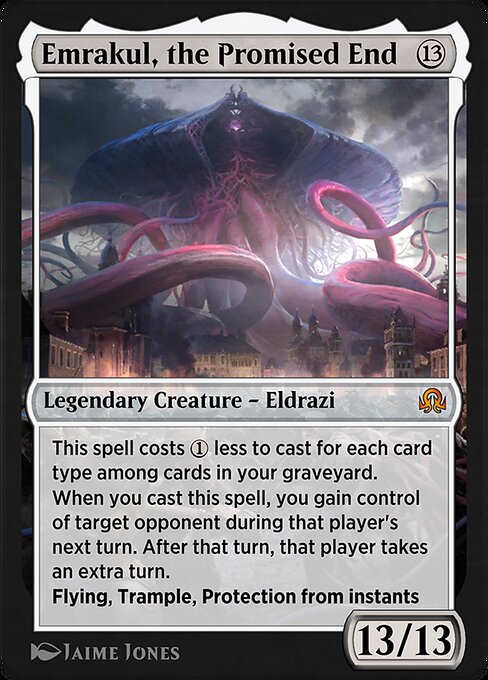 Magic the Gathering Card - Emrakul, the Promised End - MTG Circle