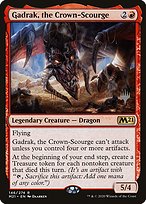 Magic the Gathering Card - Gadrak, the Crown-Scourge - MTG Circle