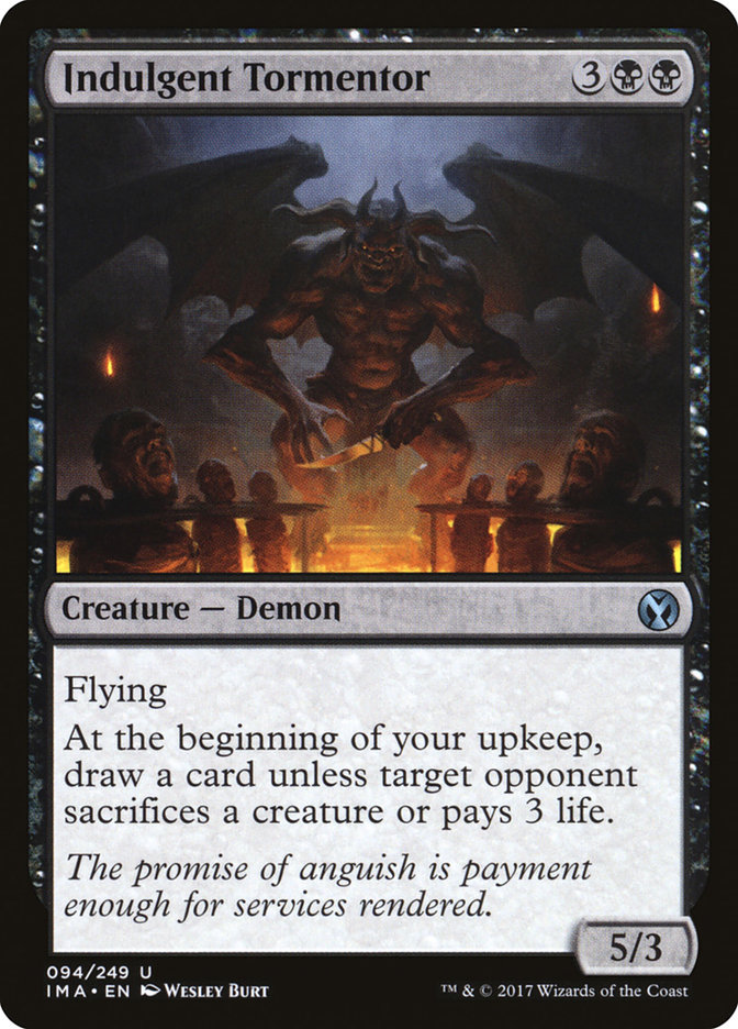 Magic the Gathering Card - Indulgent Tormentor - MTG Circle