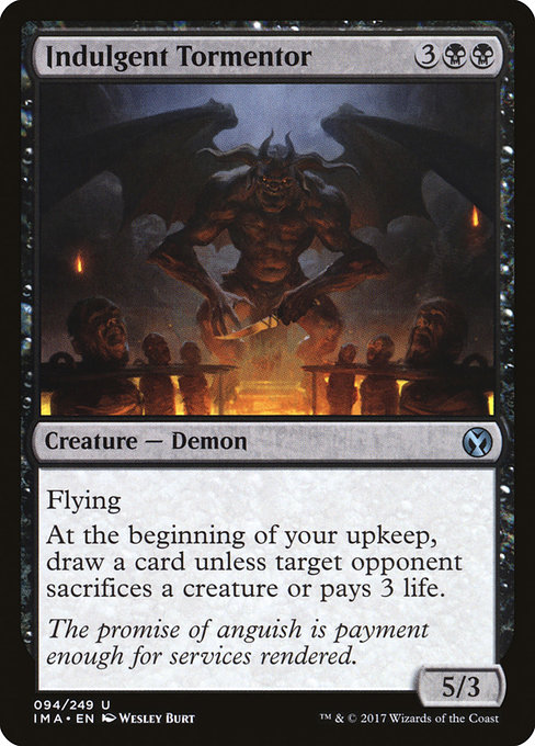 Magic the Gathering Card - Indulgent Tormentor - MTG Circle