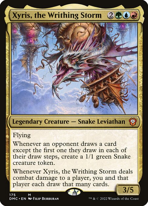 Magic the Gathering Card - Xyris, the Writhing Storm - MTG Circle
