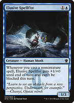 Magic the Gathering Card - Elusive Spellfist - MTG Circle