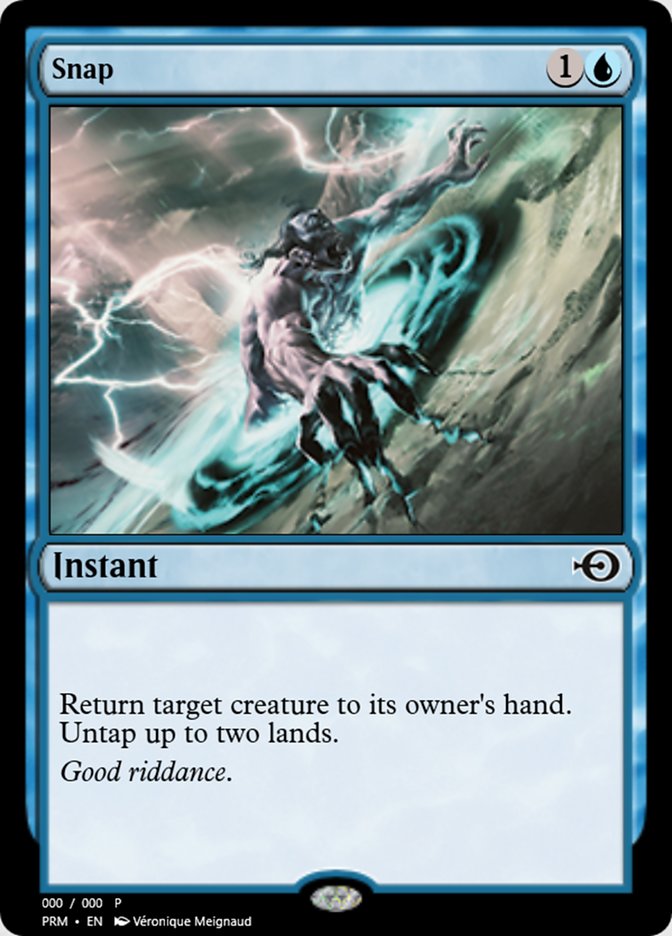 Magic the Gathering Card - Snap - MTG Circle