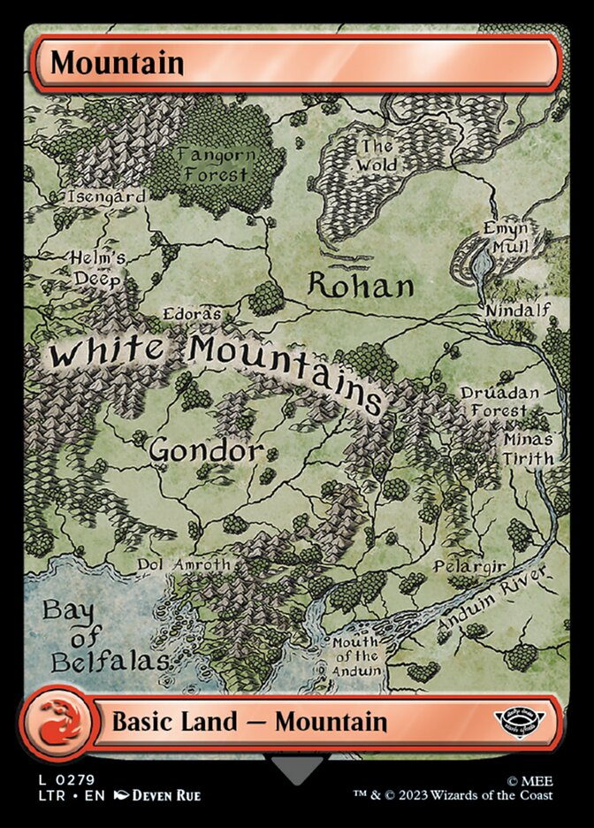 Magic the Gathering Card - Mountain - MTG Circle