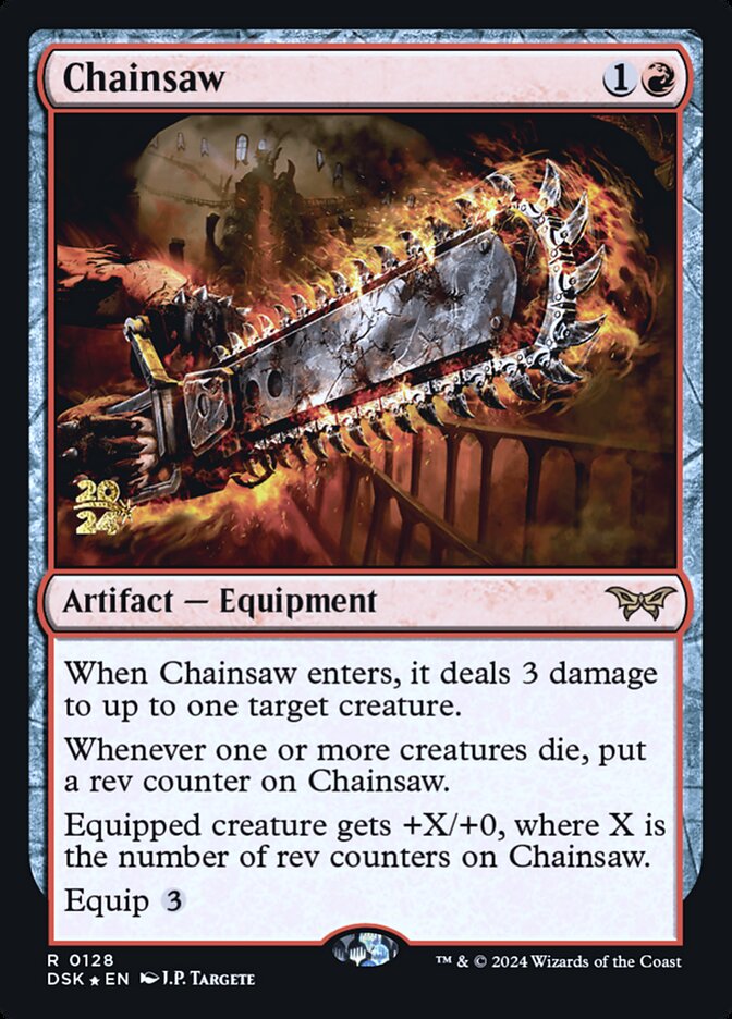 Magic the Gathering Card - Chainsaw - MTG Circle