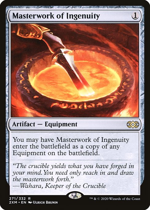 Magic the Gathering Card - Masterwork of Ingenuity - MTG Circle