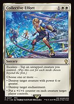 Magic the Gathering Card - Collective Effort - MTG Circle