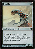 Magic the Gathering Card - Iron Myr - MTG Circle