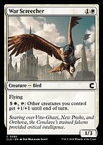 Magic the Gathering Card - War Screecher - MTG Circle