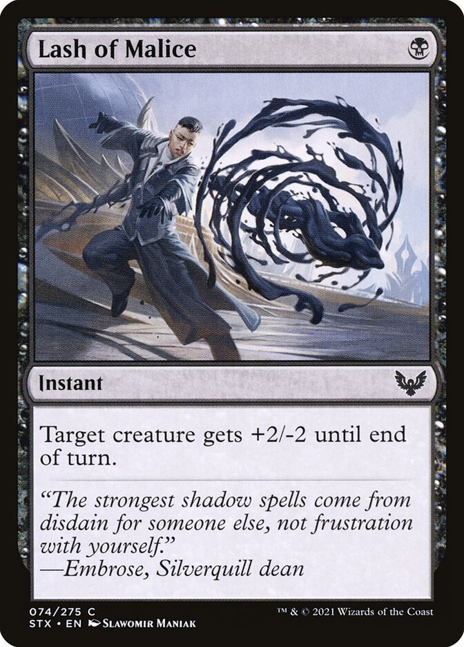 Magic the Gathering Card - Lash of Malice - MTG Circle