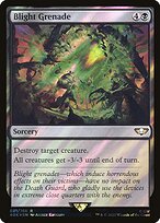 Magic the Gathering Card - Blight Grenade - MTG Circle