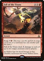 Magic the Gathering Card - Fall of the Titans - MTG Circle