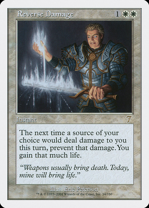 Magic the Gathering Card - Reverse Damage - MTG Circle