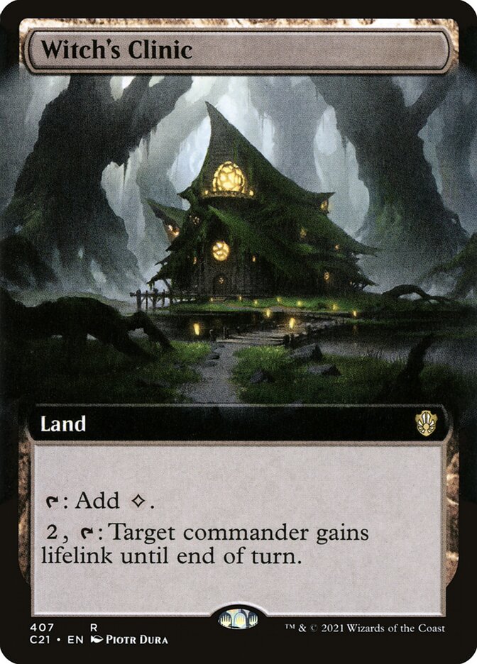 Magic the Gathering Card - Witch's Clinic - MTG Circle