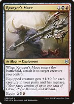 Magic the Gathering Card - Ravager's Mace - MTG Circle