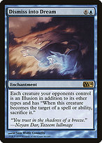 Magic the Gathering Card - Dismiss into Dream - MTG Circle