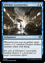 Magic the Gathering Card - Efficient Construction - MTG Circle