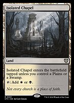 Magic the Gathering Card - Isolated Chapel - MTG Circle