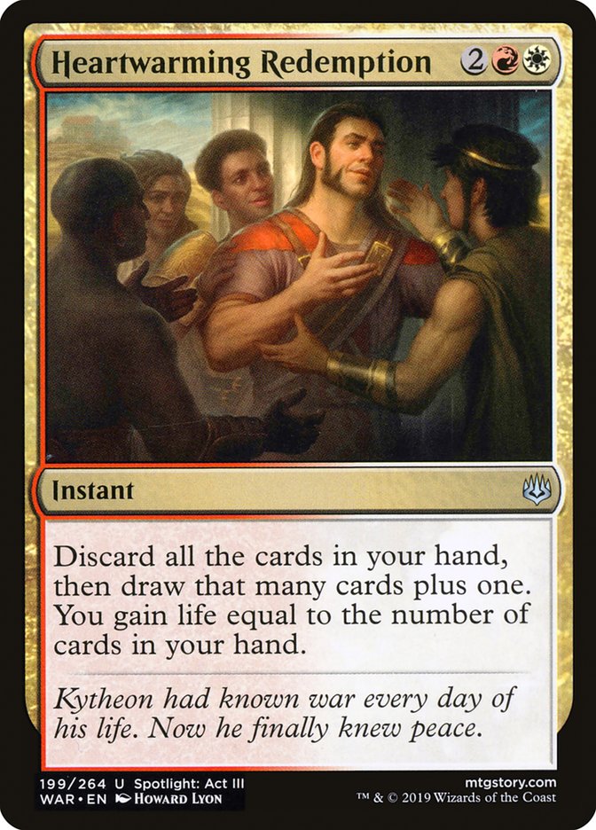 Magic the Gathering Card - Heartwarming Redemption - MTG Circle
