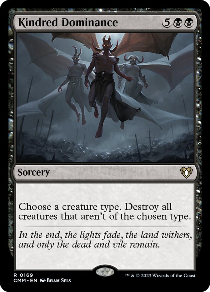 Magic the Gathering Card - Kindred Dominance - MTG Circle