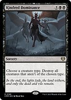 Magic the Gathering Card - Kindred Dominance - MTG Circle