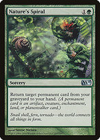 Magic the Gathering Card - Nature's Spiral - MTG Circle