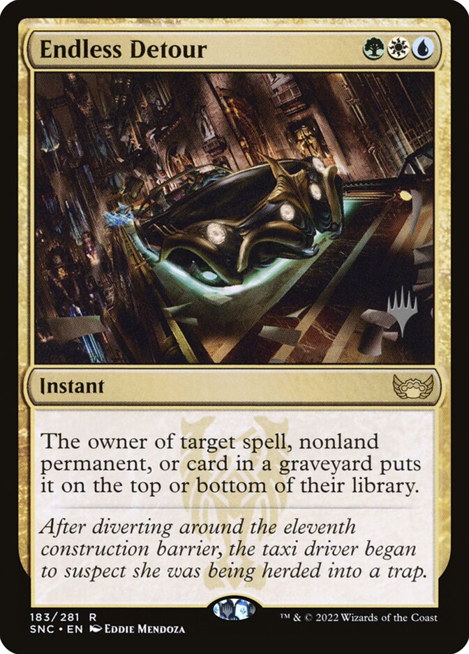 Magic the Gathering Card - Endless Detour - MTG Circle
