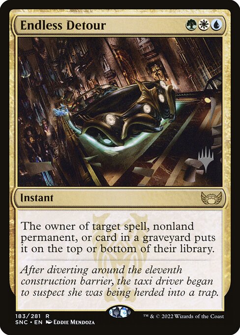 Magic the Gathering Card - Endless Detour - MTG Circle