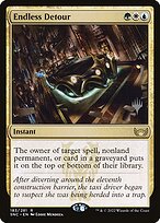 Magic the Gathering Card - Endless Detour - MTG Circle