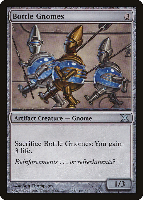 Magic the Gathering Card - Bottle Gnomes - MTG Circle