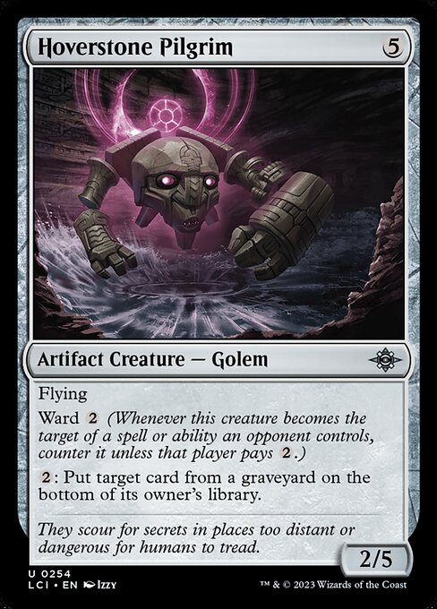 Magic the Gathering Card - Hoverstone Pilgrim - MTG Circle