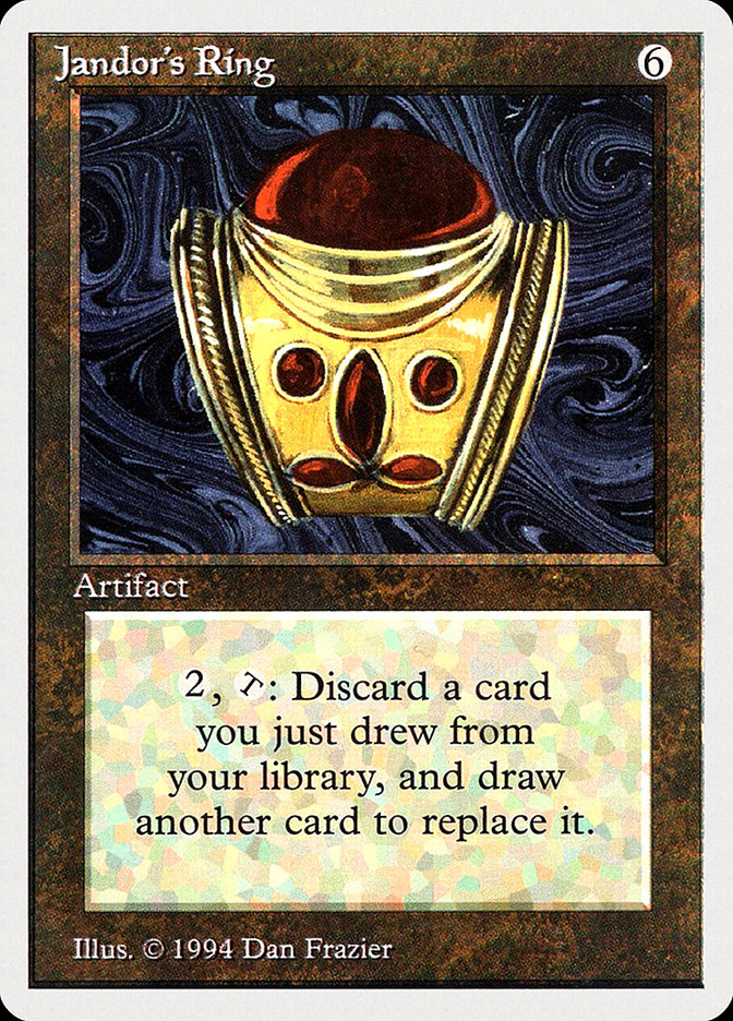 Magic the Gathering Card - Jandor's Ring - MTG Circle