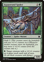 Magic the Gathering Card - Aquastrand Spider - MTG Circle
