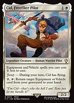 Magic the Gathering Card - Cid, Freeflier Pilot - MTG Circle