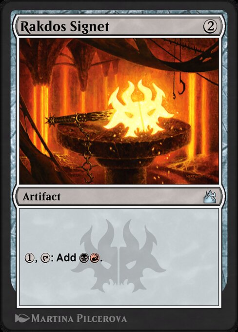 Magic the Gathering Card - Rakdos Signet - MTG Circle