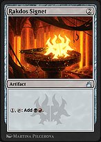 Magic the Gathering Card - Rakdos Signet - MTG Circle