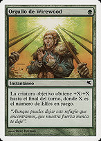 Magic the Gathering Card - Wirewood Pride - MTG Circle