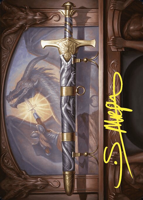 Magic the Gathering Card - Ancestral Blade - MTG Circle