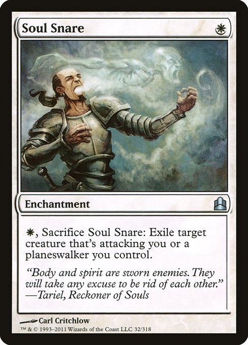 Magic the Gathering Card - Soul Snare - MTG Circle