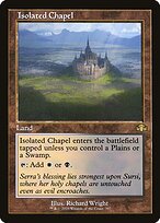 Magic the Gathering Card - Isolated Chapel - MTG Circle