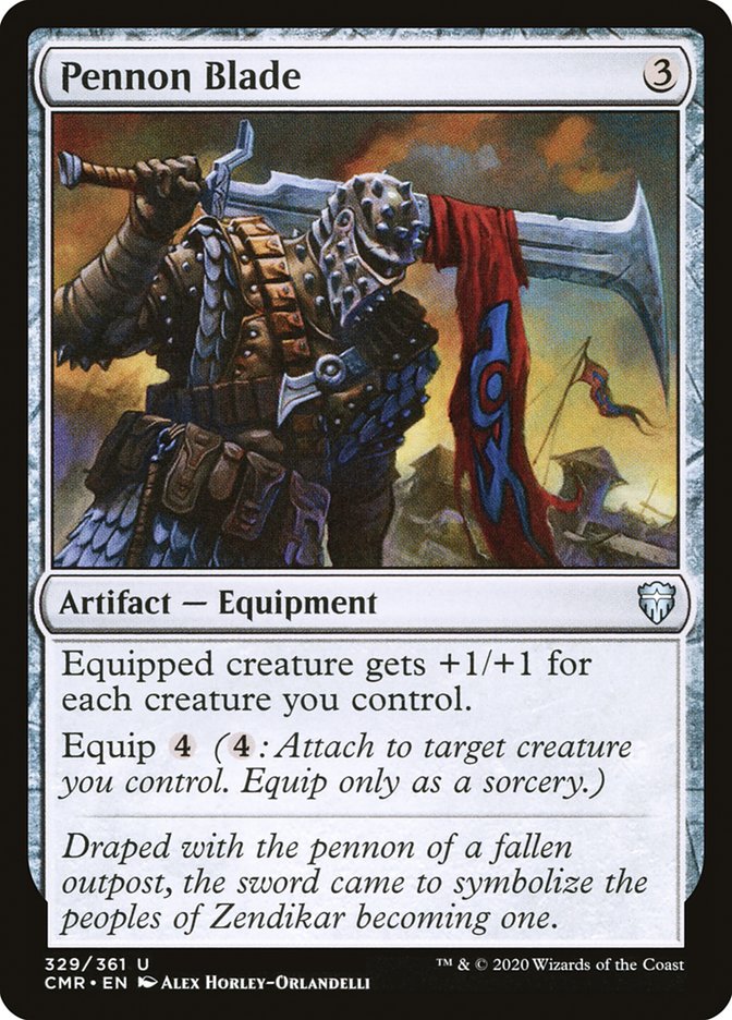 Magic the Gathering Card - Pennon Blade - MTG Circle